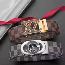 Luxury Brand Men Belt High Quality Leather Business Designer famous Belts for men Jeans Strap Male Metal Buckle belt